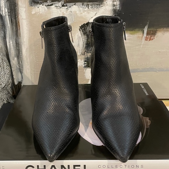 Jimmy Choo Embossed Leather Boots - Picture 5 of 13